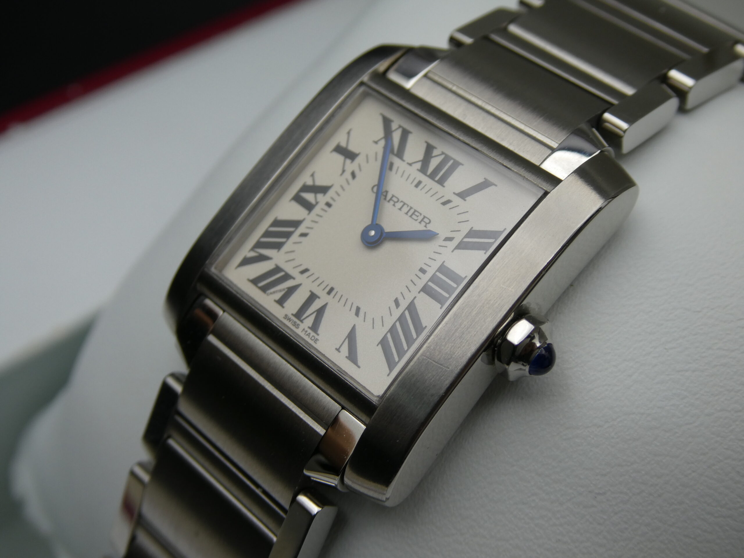 x SOLD x Cartier Tank Francaise Medium Quartz 25mm WSTA0005 3751 - Image 5