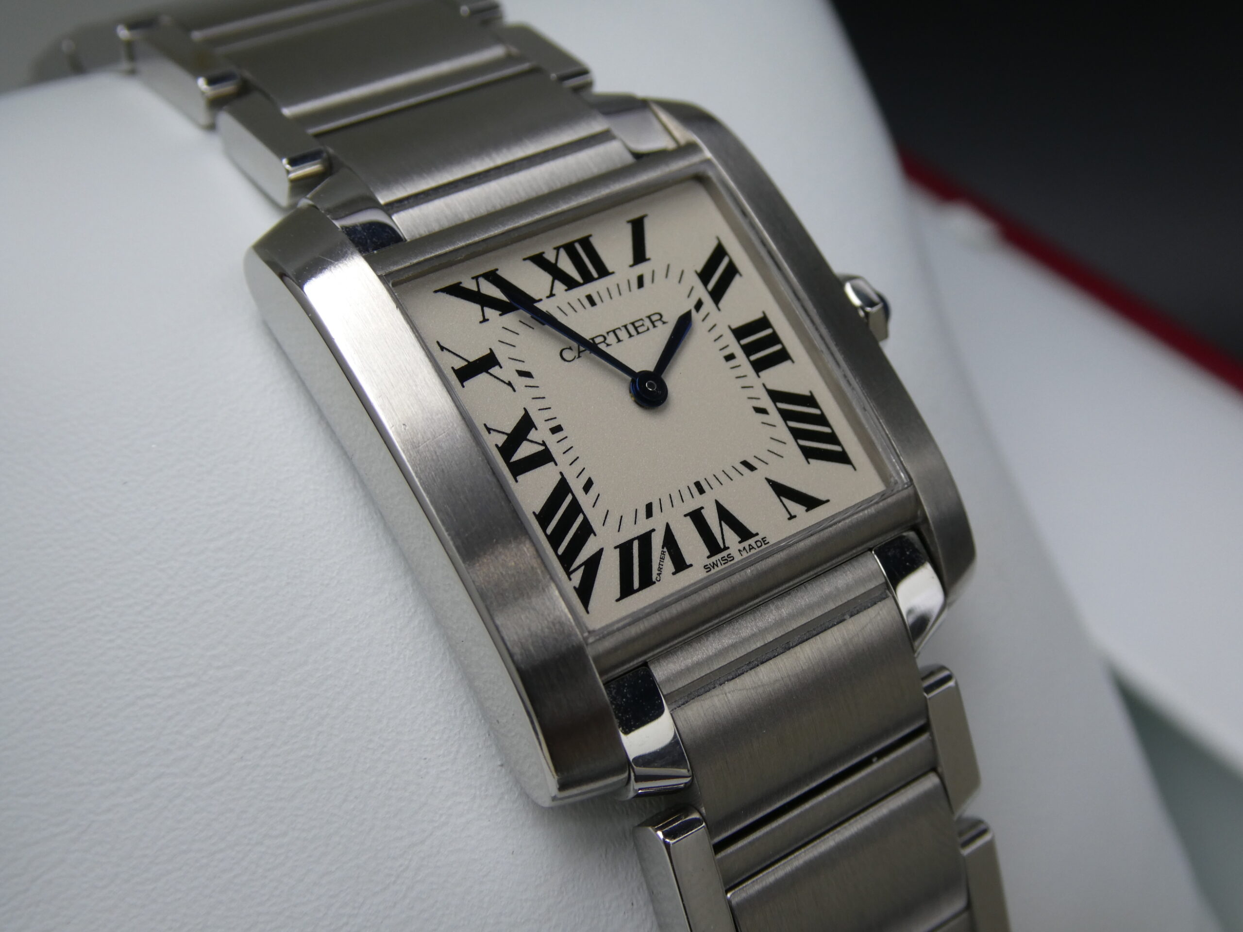x SOLD x Cartier Tank Francaise Medium Quartz 25mm WSTA0005 3751 - Image 4