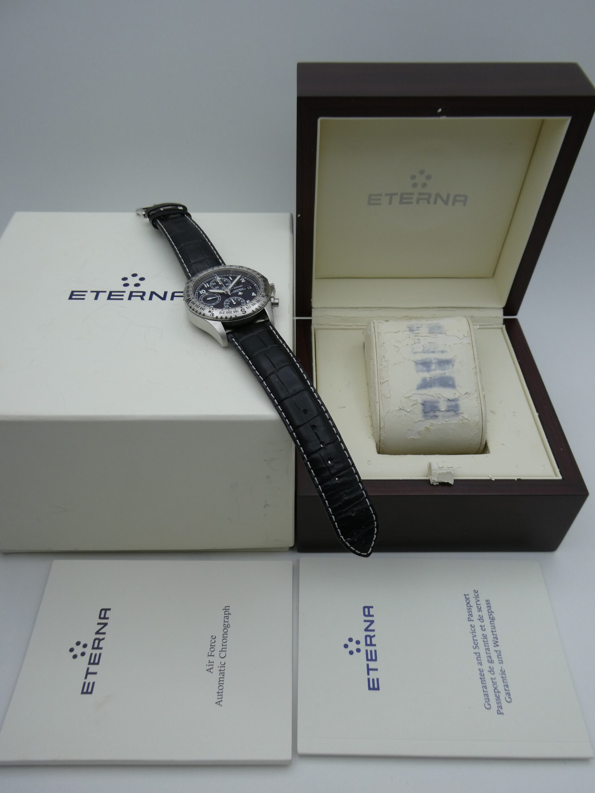 x SOLD x Eterna Airforce 7750 Automatic Chronograph 8418.41 - Image 2