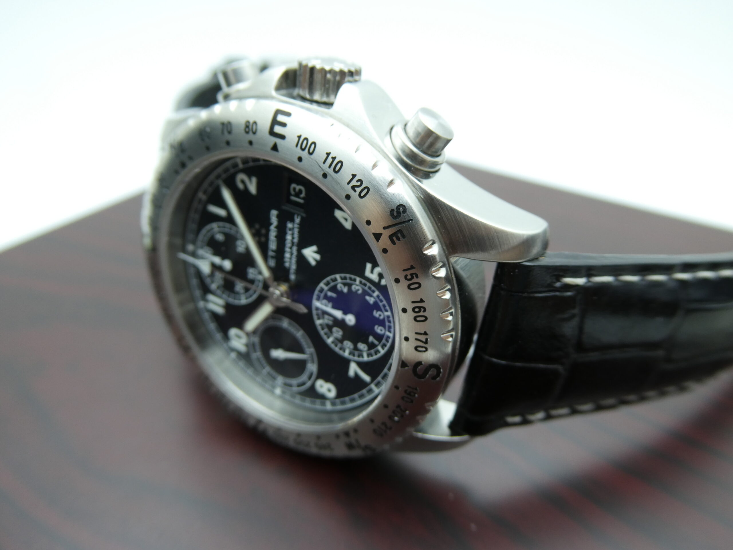 x SOLD x Eterna Airforce 7750 Automatic Chronograph 8418.41 - Image 9