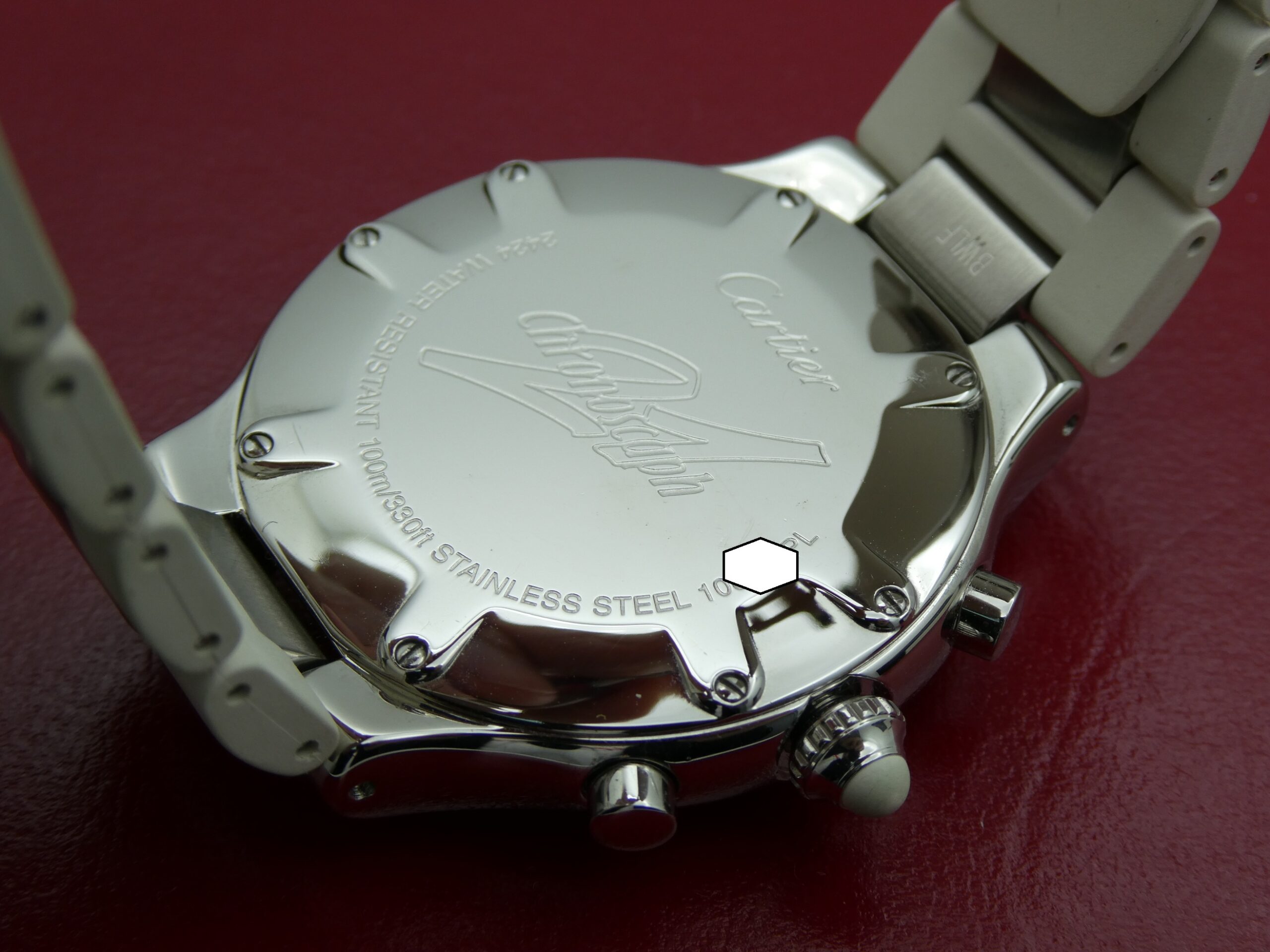 x SOLD x Cartier Must 21 Chronoscaph 2424 Quartz Steel/Rubber - Image 15