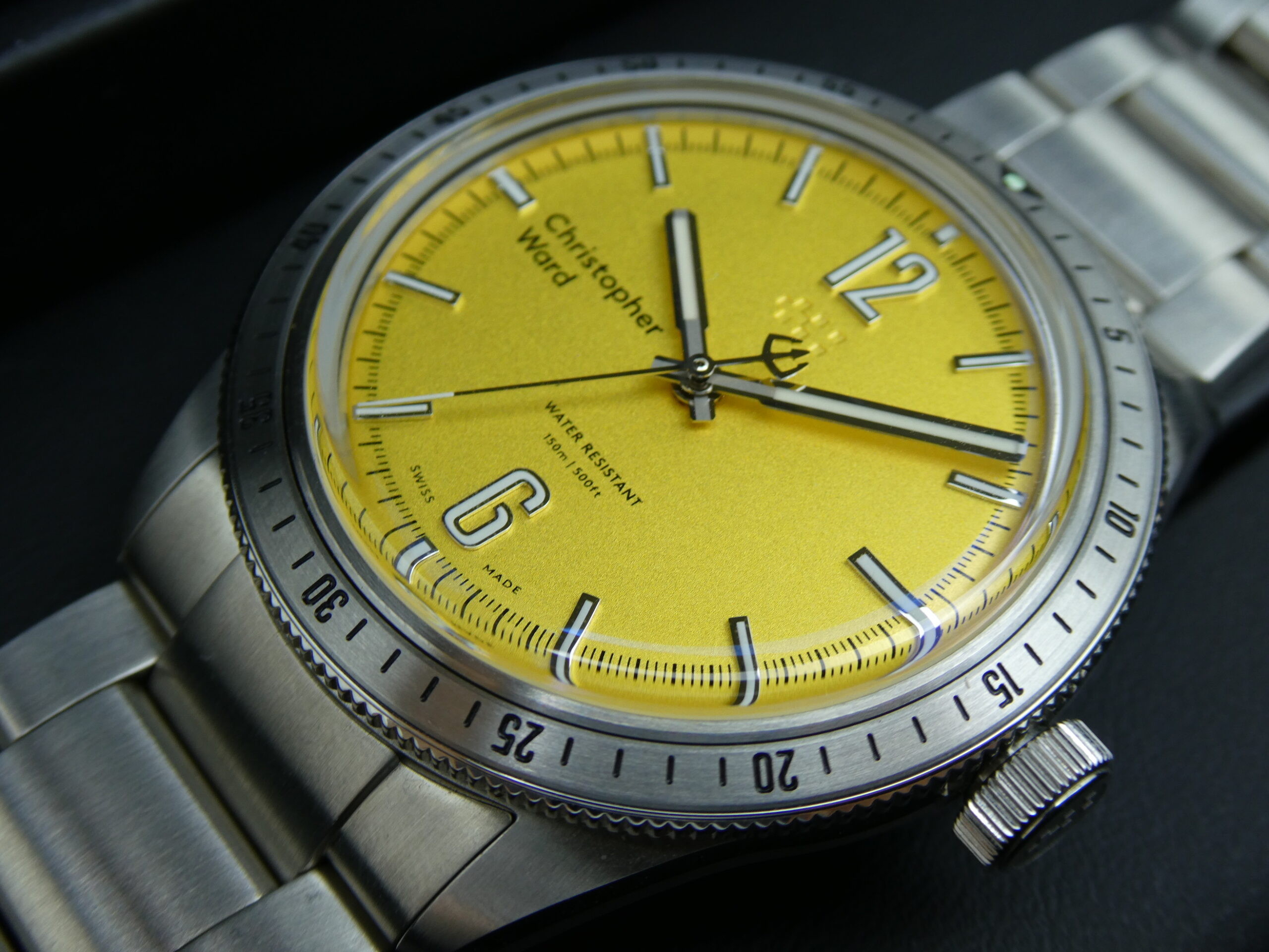 x SOLD x Christopher Ward C65 Trident Yellow 316L C65-41H3H1-S00Y0 - Image 5