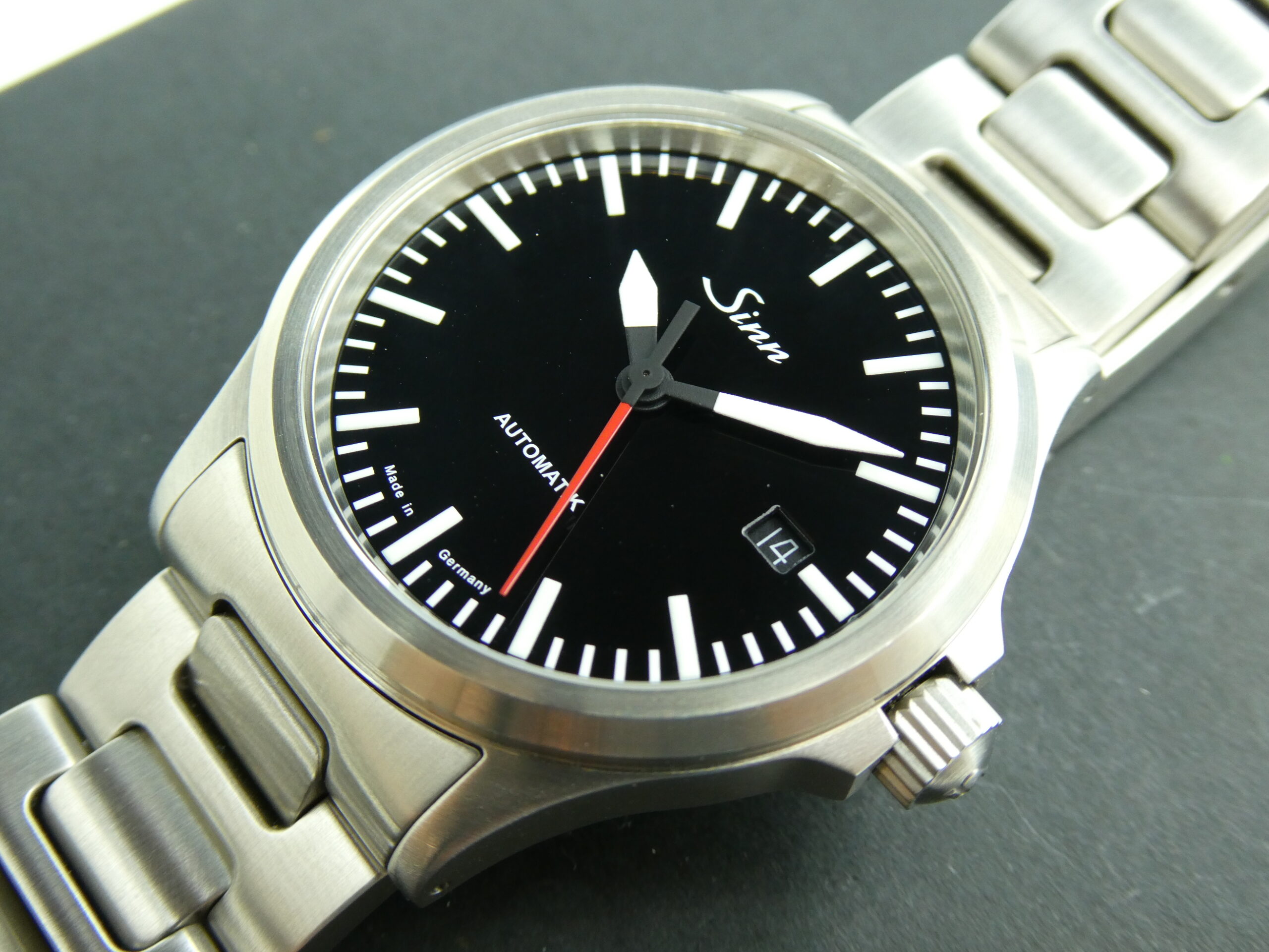 x SOLD x Sinn 556 I RS Automatic 556.0106 H-Link bracelet - Image 9
