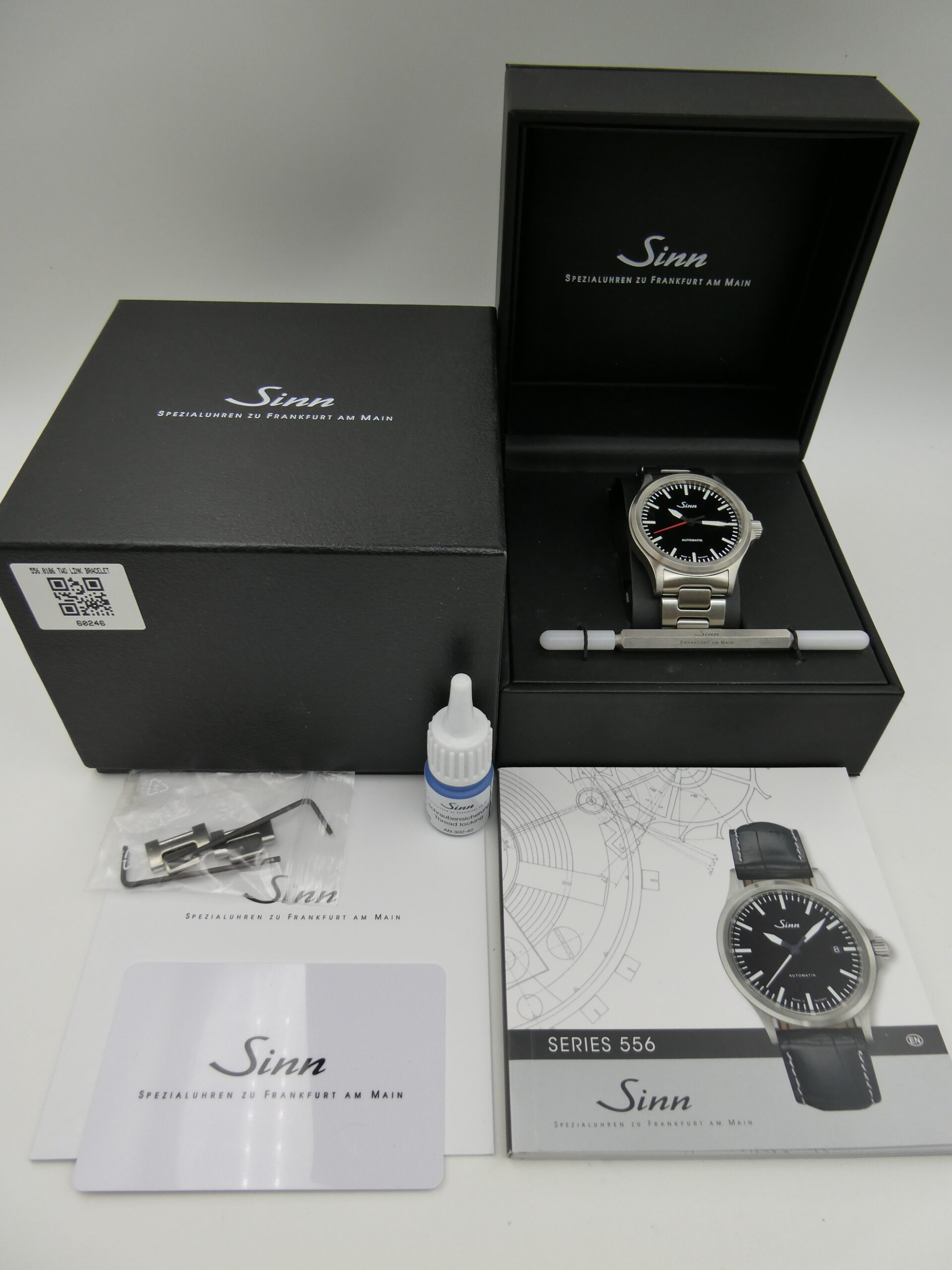 x SOLD x Sinn 556 I RS Automatic 556.0106 H-Link bracelet - Image 2