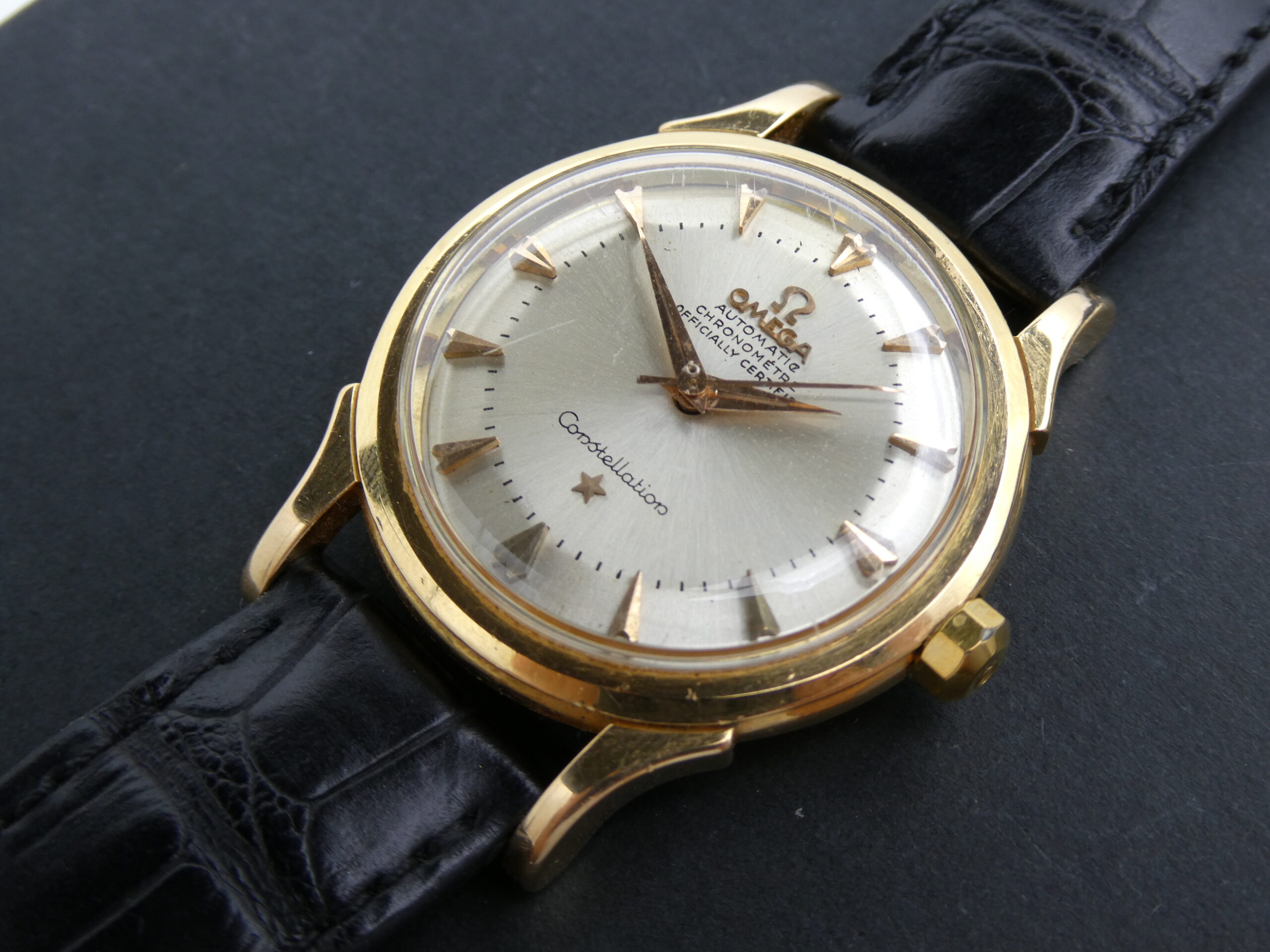 Omega Constellation Chronometer 18k gold 2852 / 2853 cal 505 - Image 2