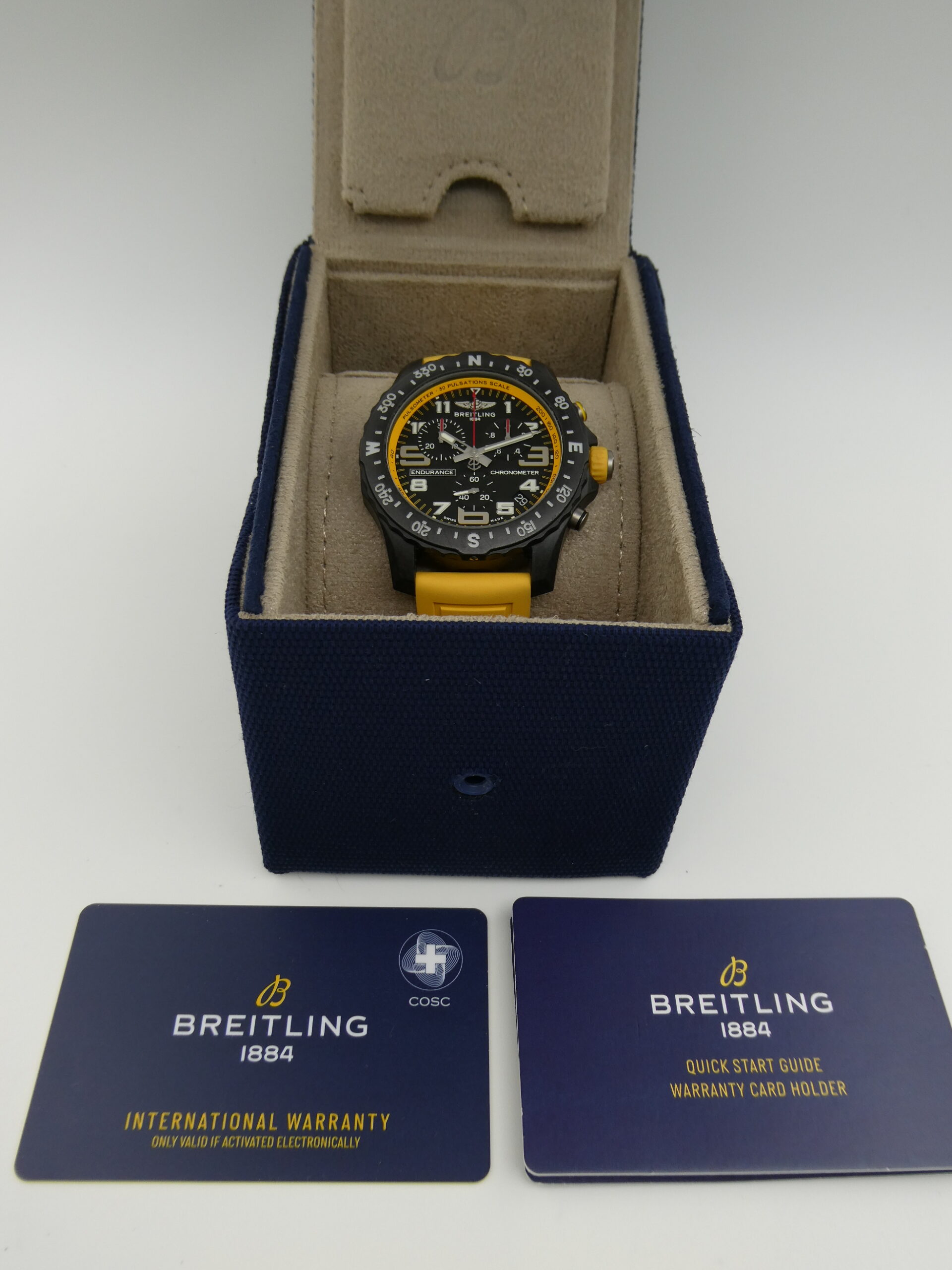 Breitling Endurance PRO 44 chronograph X82310A41B1S1 Yellow - Image 2